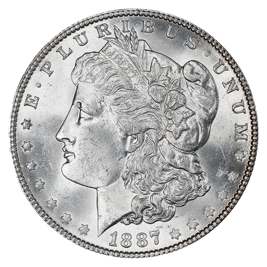 1887 $1 Morgan Dollar