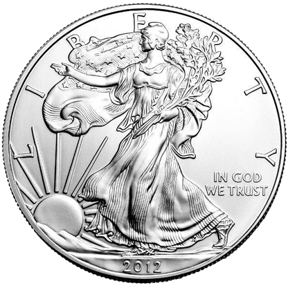 2012 1 oz American Silver Eagle Coin