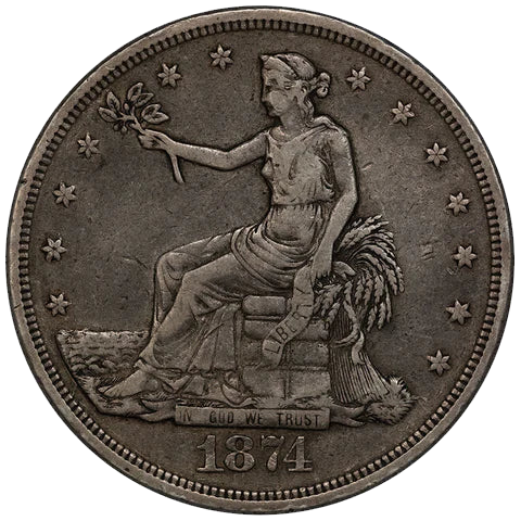 1874-CC Trade Dollar