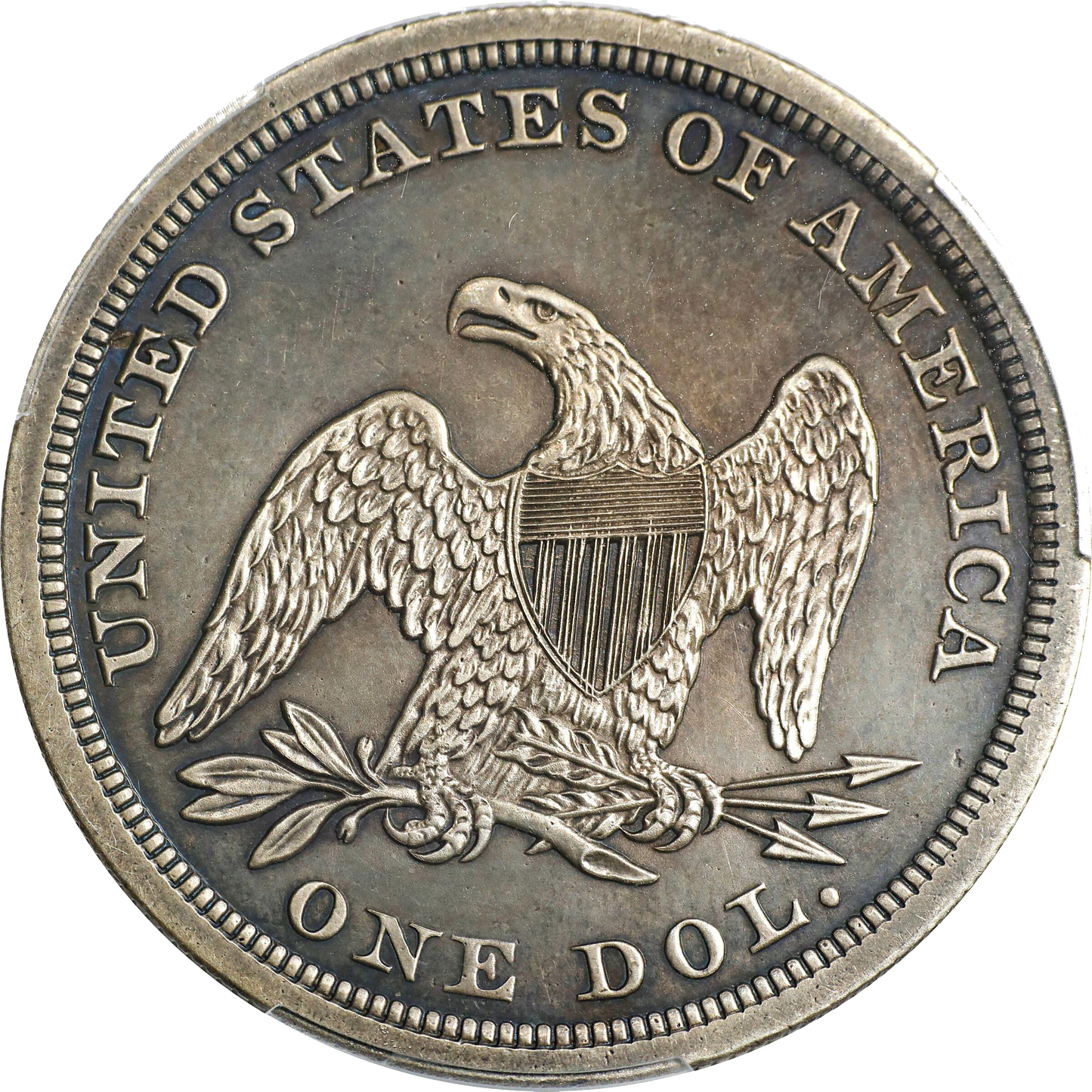 1852 Seated Liberty Silver Dollar